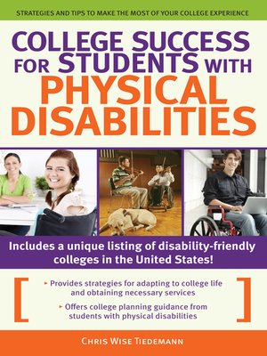 cover image of College Success for Students with Physical Disabilities